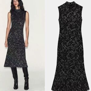 Elegant Black Sleeveless Mini Dress